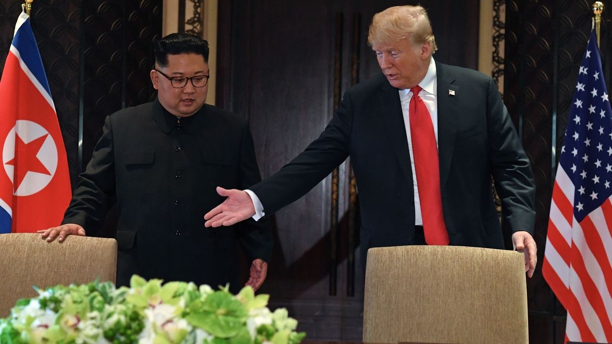 President Trump says he's in 'no hurry' to reach a deal with North Korea