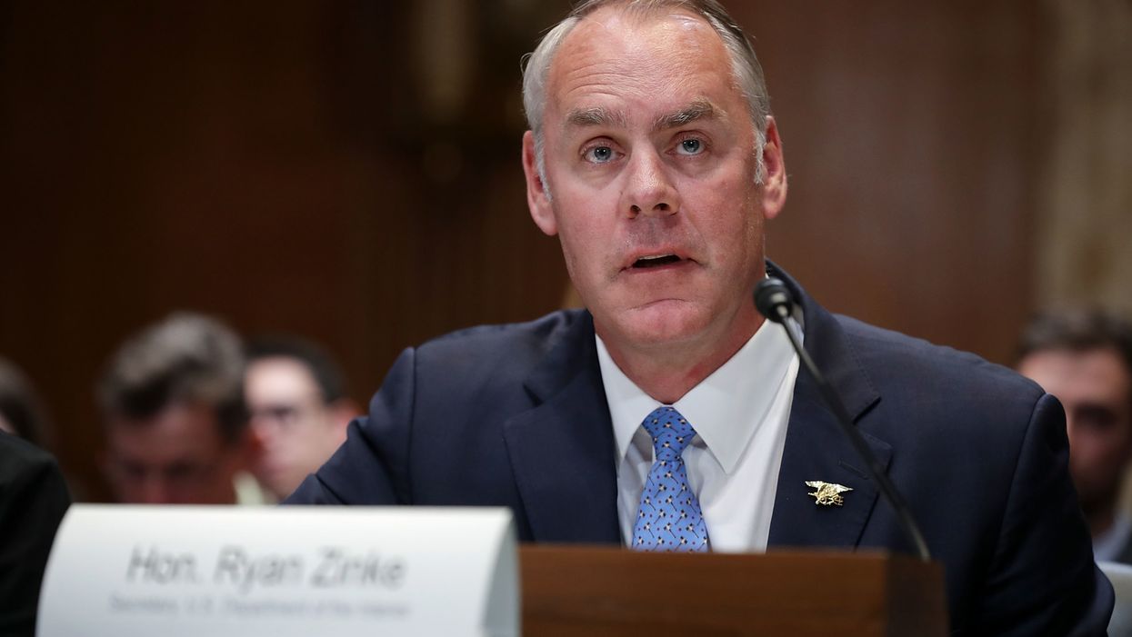 Another top Trump official, this time Ryan Zinke, to leave the administration