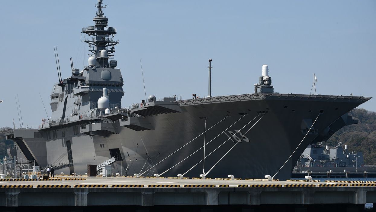 Japan to use aircraft carriers for the first time since World War II