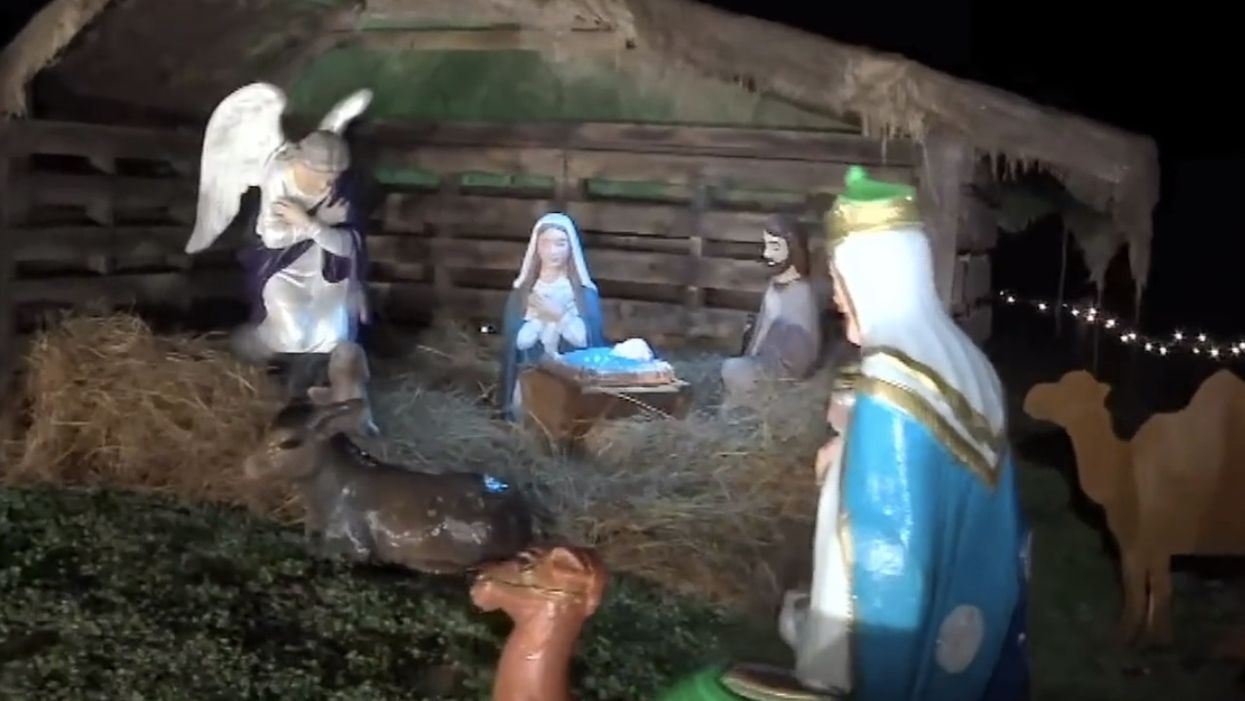 Nativity scene gets complaints, kicked out of public park to vacant lot. Which is quite biblical, actually.