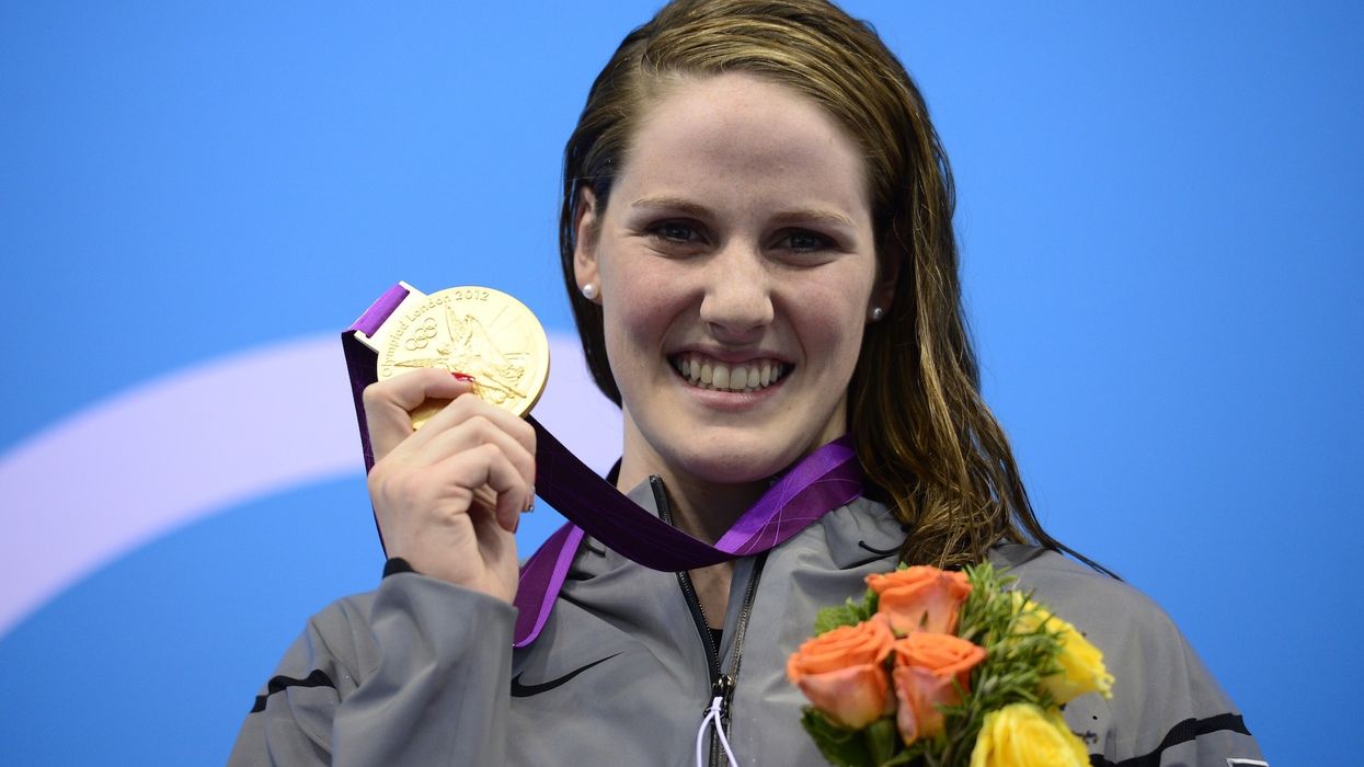 Five-time Olympic gold medalist retires from swimming to fulfill a greater dream — to be a mom