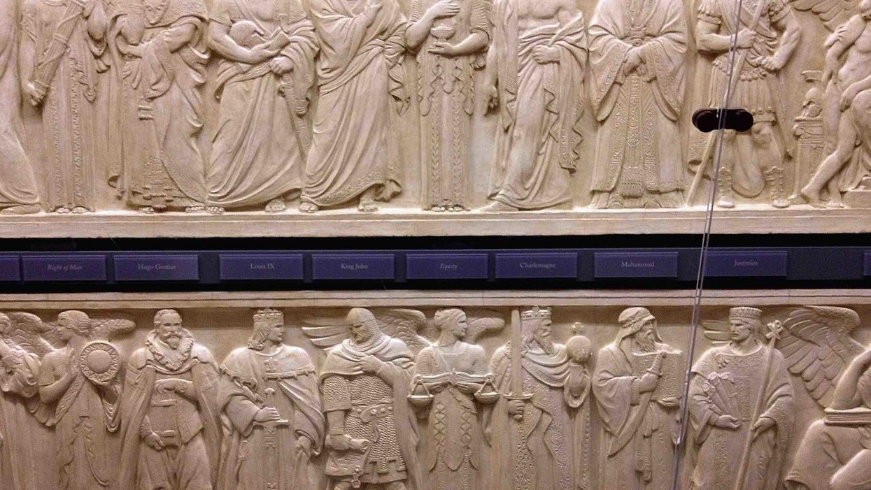 There are places all over Washington, D.C., where God and the Bible are hiding in plain sight