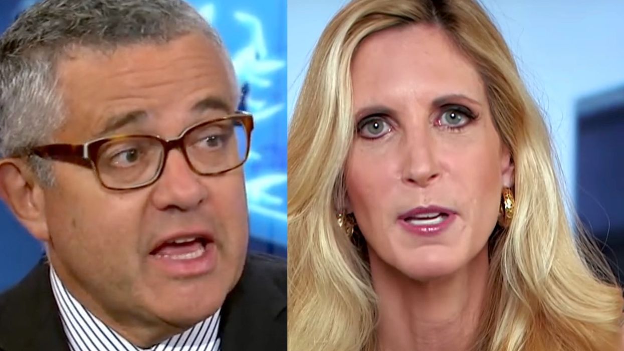 'God help us!' — Jeffrey Toobin says Ann Coulter is to blame for looming government shutdown