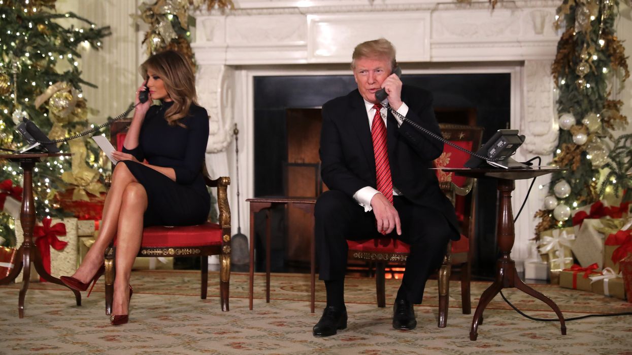 Internet exploded at Trump for Christmas Eve call to young child. But her parents tell a different story.