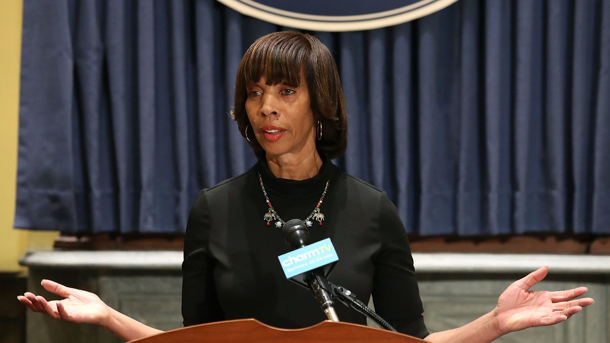 Baltimore mayor apparently thinks the NRA supports private ownership of rocket launchers — and she's fundraising off it