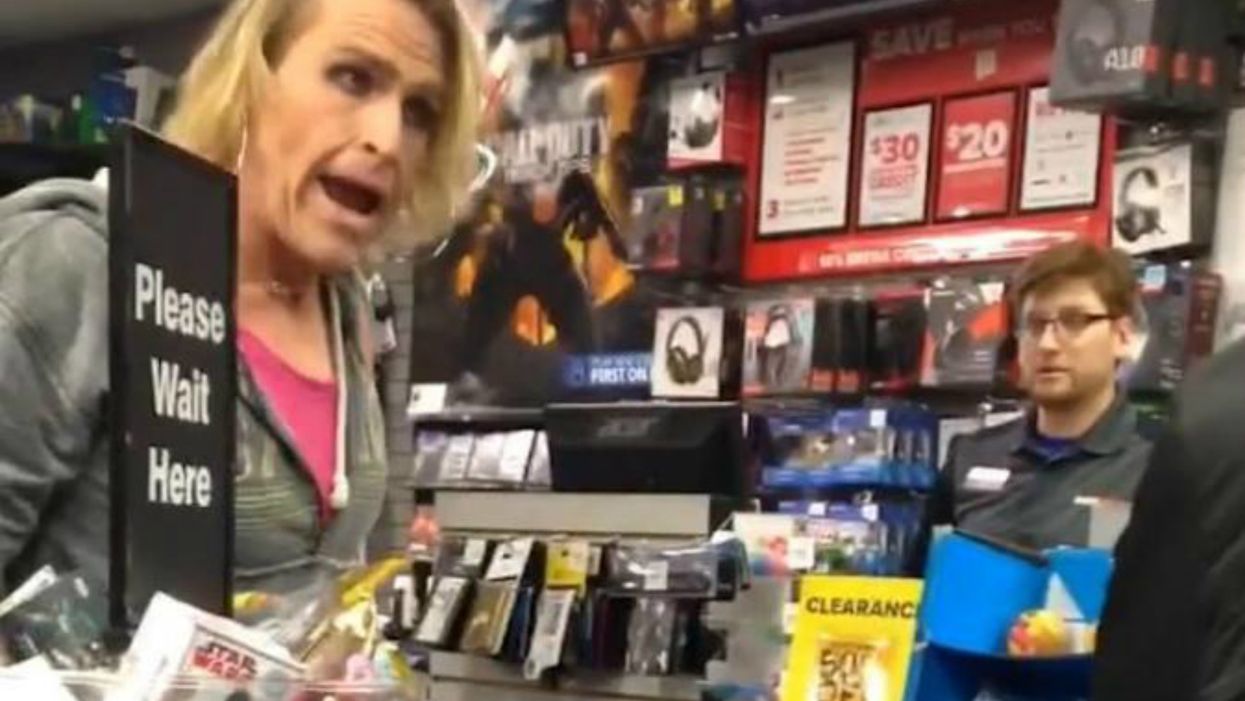 Video: Transgender woman completely loses it on store clerk after clerk says ‘sir’ instead of ‘ma’am’
