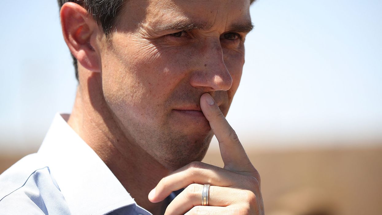 Beto O'Rourke takes on Trump's border wall in one of his last acts as a congressman
