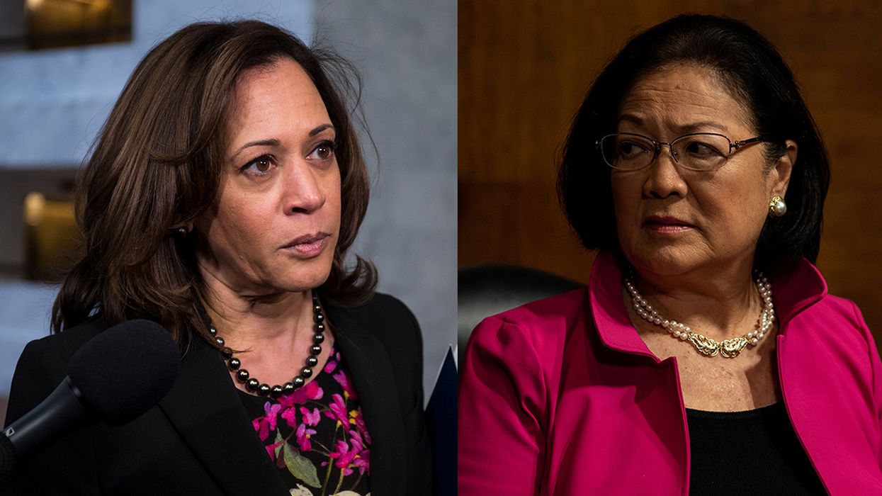 Dems Harris, Hirono silent on charity fundraiser invitation to take Polar Plunge in pool of ice water