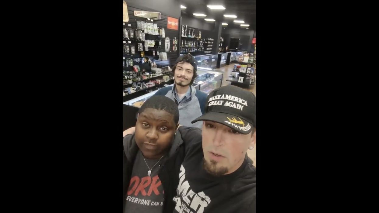 Pro-Trump customer cursed out by 'douchebag' vape shop worker returns to store, defends staffers
