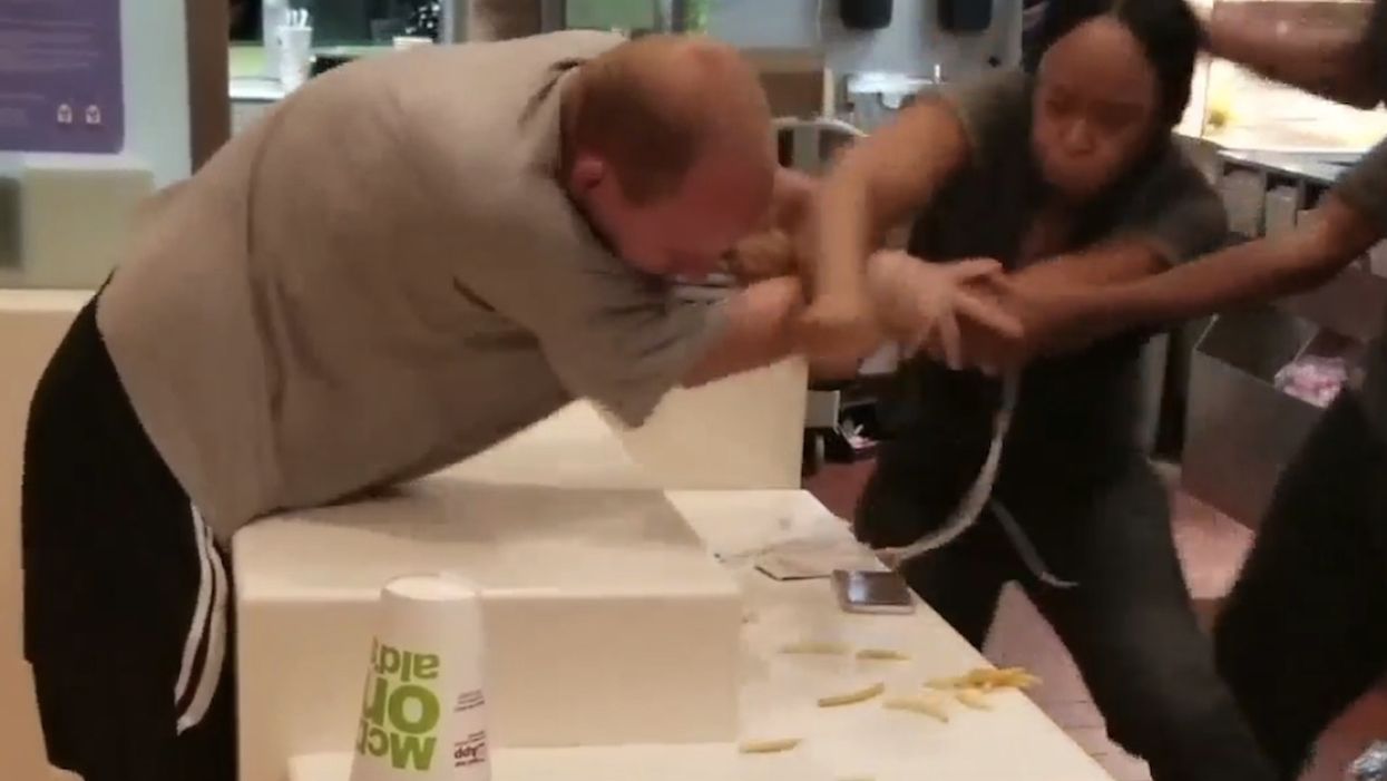 McDonald's customer gets violent with employee after allegedly being told of ban on plastic straws