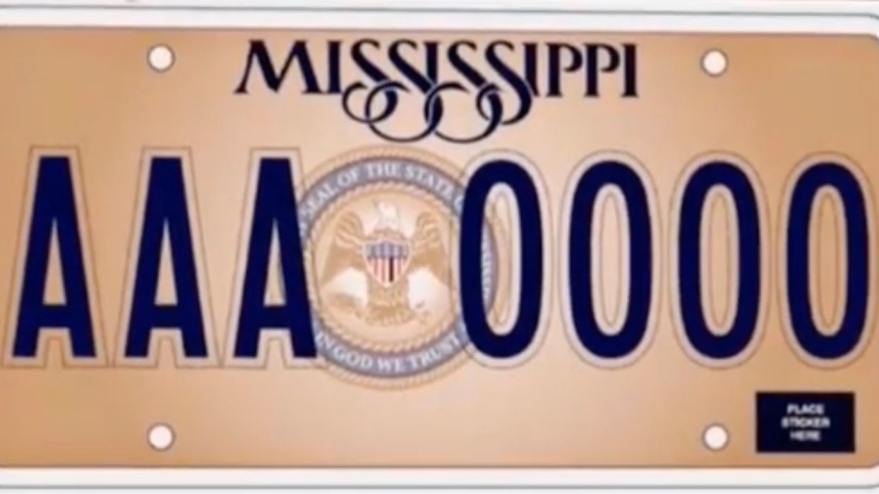 Mississippi unveils its new 'In God We Trust' license plates