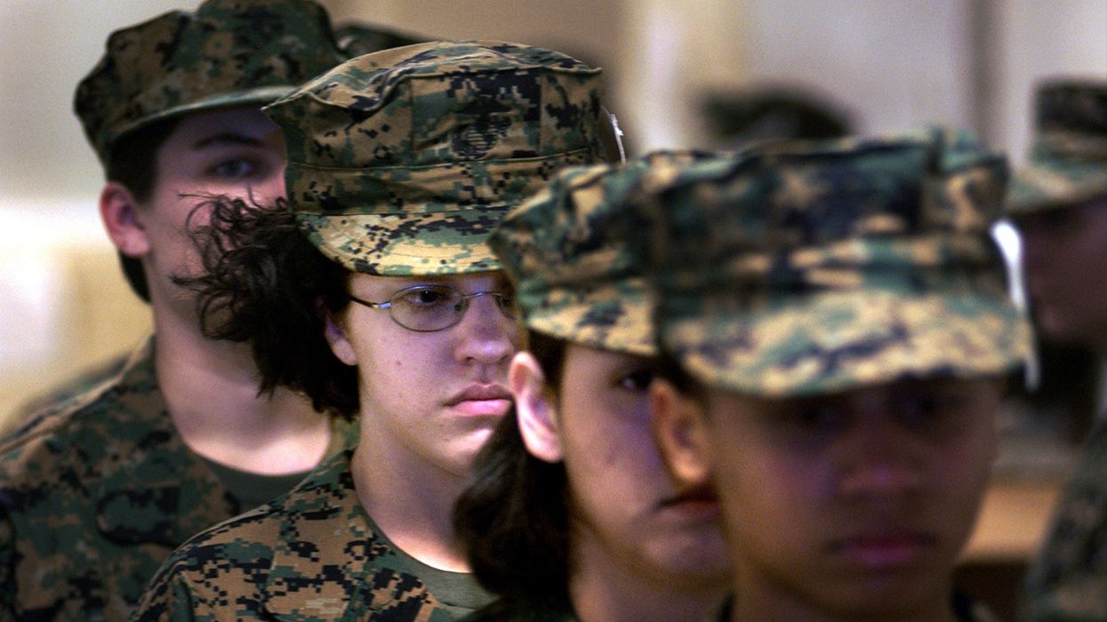 Marine Corps integrates male and female platoons during boot camp for first time in history