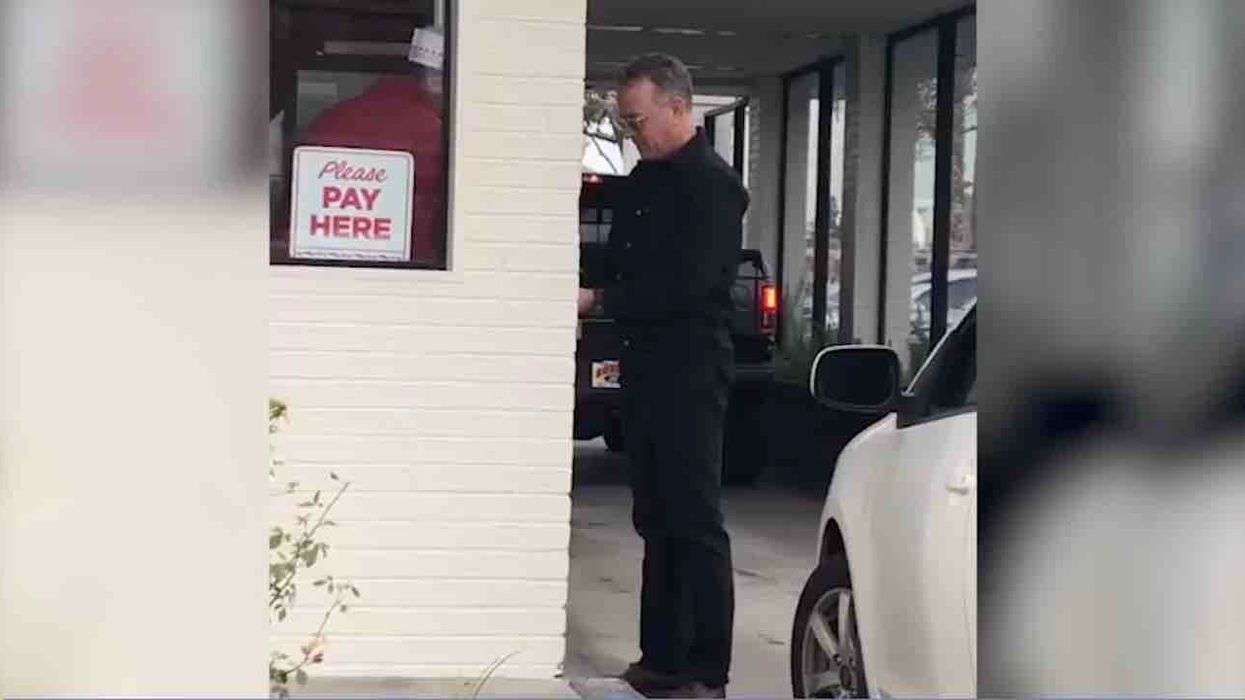 Tom Hanks shows he's got great taste in burger joints (oh, and that he's pretty nice, too)