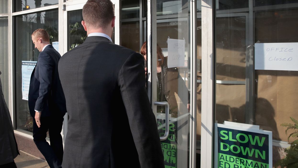 Gun-grabbing Chicago Democrat arrested on corruption charges; feds find 23 guns in his offices