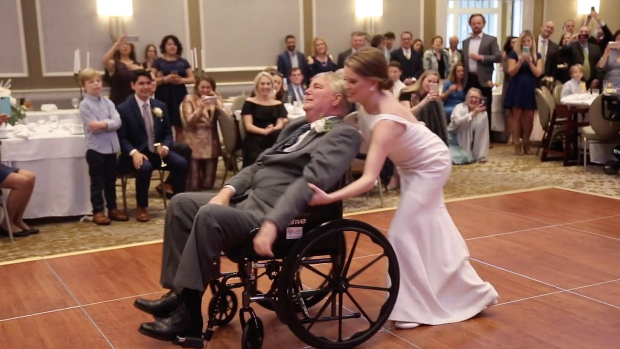 This bride's wedding dance with her terminally ill father will have you in tears in no time