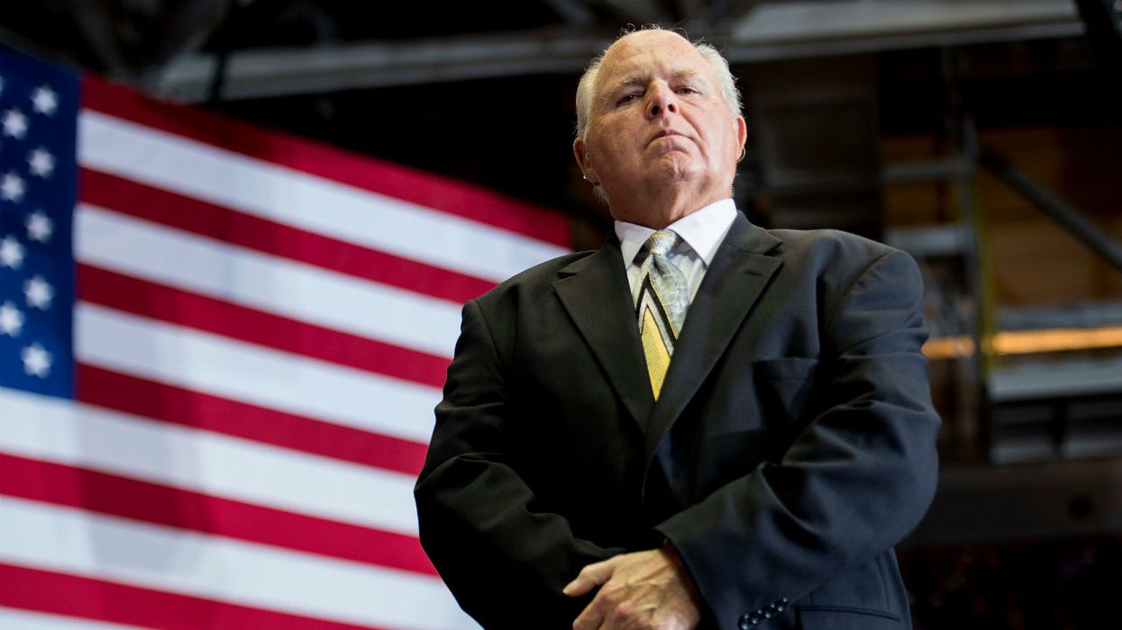 Rush Limbaugh has an interesting theory on why the GOP allows 'leftists' to tear America apart