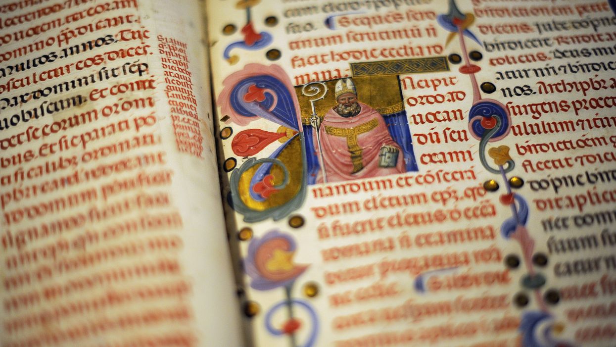 Tiny flecks of paint prove that a woman illustrated medieval manuscripts
