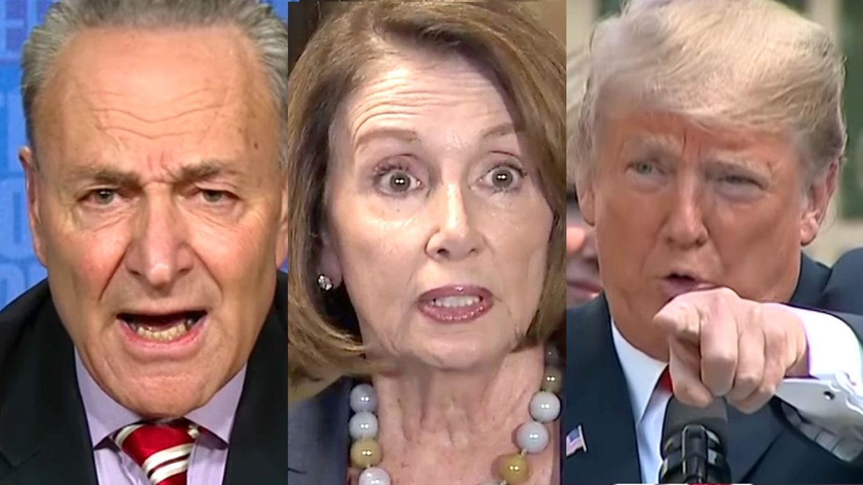 Meeting between Trump and Democrats on gov't shutdown just ended explosively — here's what happened