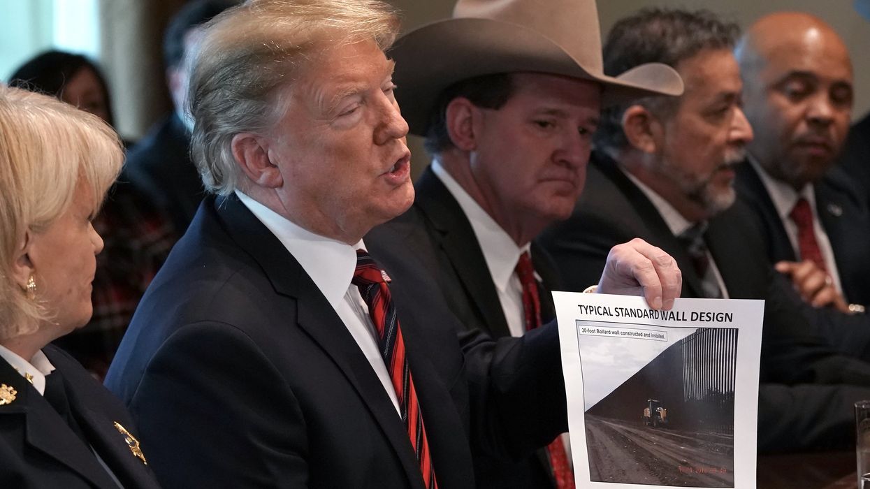 Trump says he won't use national emergency to build wall just yet
