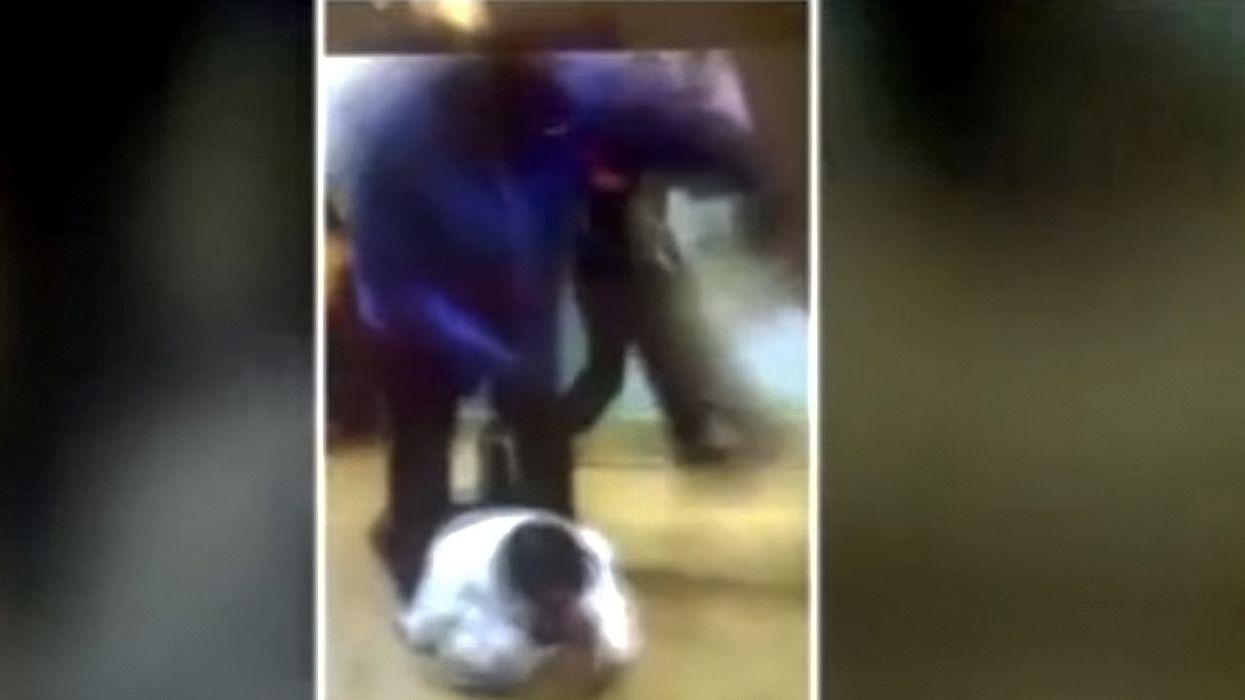 Teacher, 63, viciously attacked by teen at Detroit high school — then students turn the tables on attacker