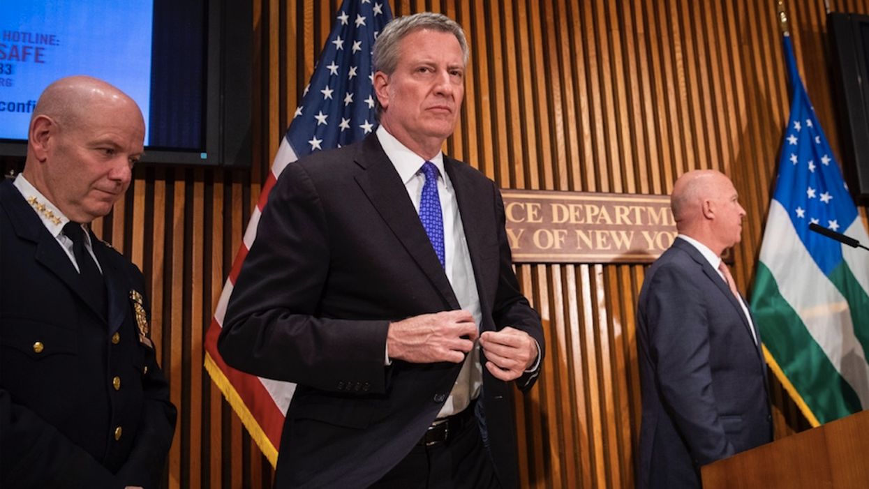 Left-wing NYC Mayor de Blasio doubles down on claim of 'plenty of money' out there 'in the wrong hands'
