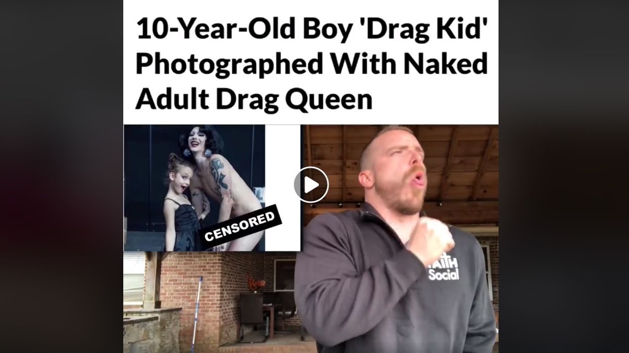 'How is this not child porn?' Graham Allen reacts to photo of 10-year-old 'drag kid' with naked adult
