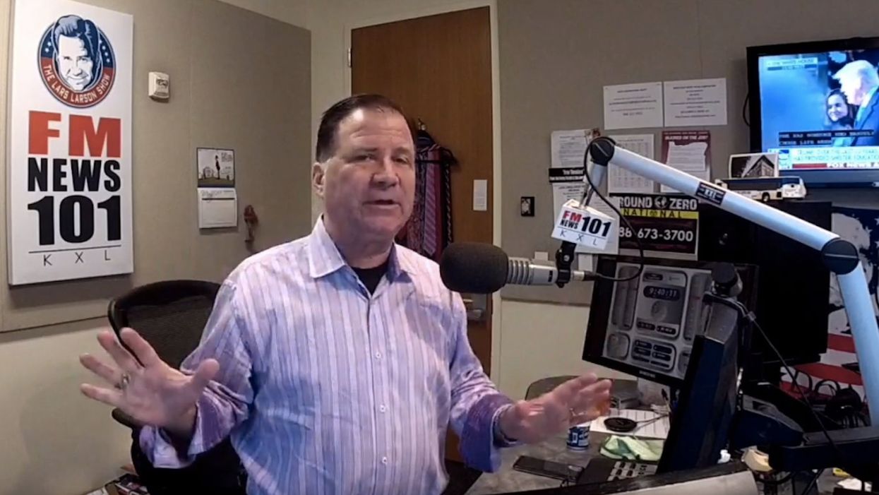 Twitter suspended conservative radio host Lars Larson for 'hateful conduct' — after his defense of police