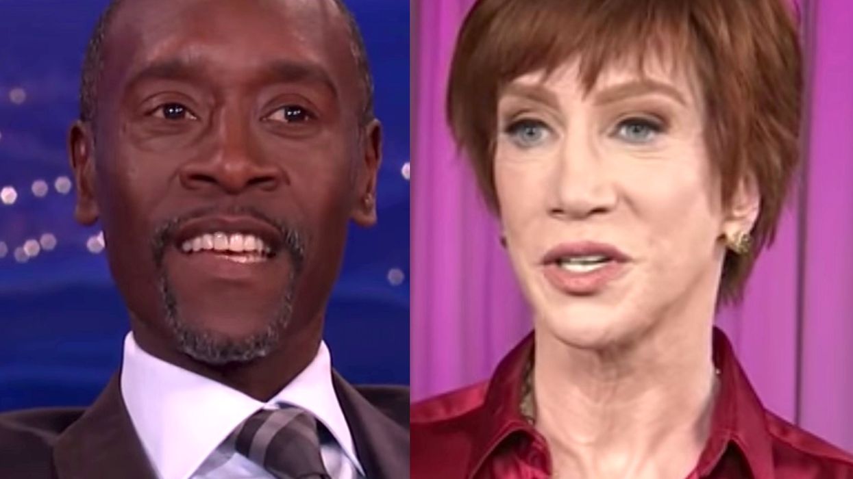 Kathy Griffin calls out Don Cheadle for not defending her anti-Trumpism — and gets slapped down hard