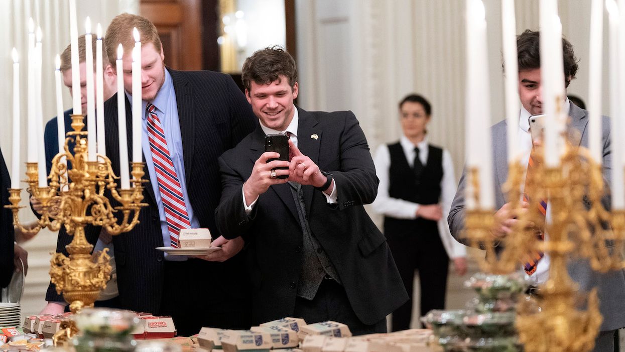 CNN panel flips out over Trump's 'sexist' salad joke at the White House celebration for Clemson