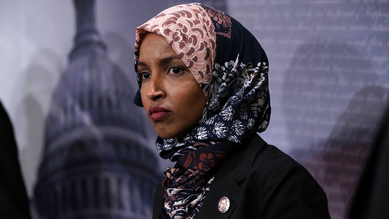Dem. Rep. Ilhan Omar defends unsubstantiated claim that Donald Trump is blackmailing Lindsey Graham