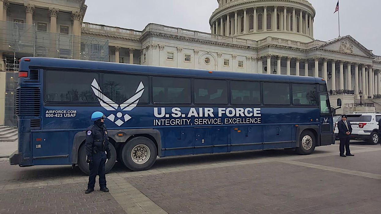 Democrats are furious Trump canceled their trip — they were on a bus that had to turn around
