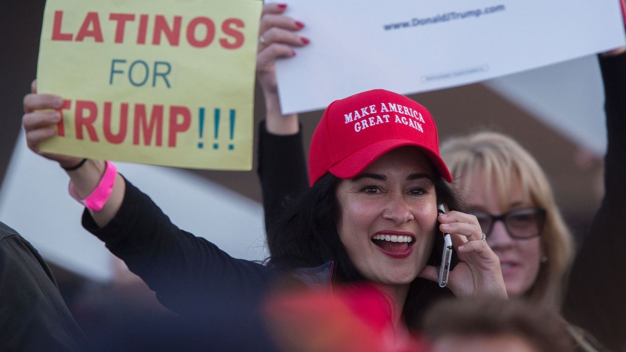New poll shows a stunning turn in Trump's approval among Latinos