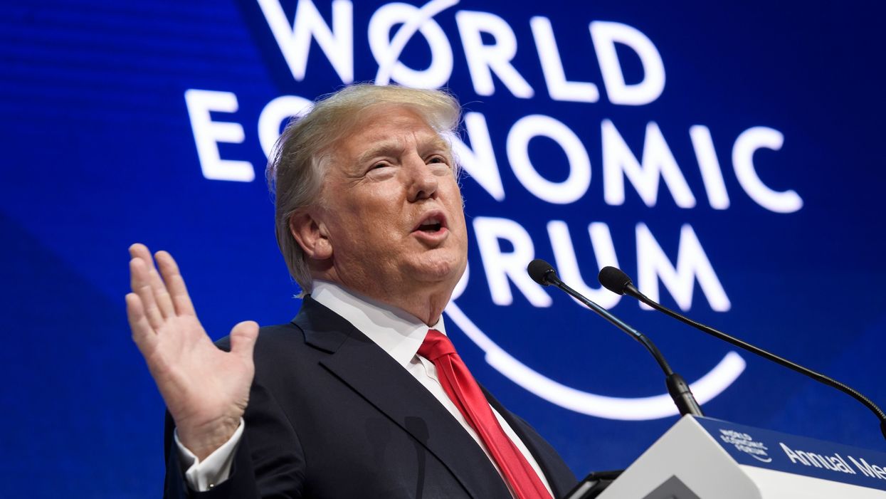 Trump cancels US delegation's trip to World Economic Forum in Davos, citing the government shutdown