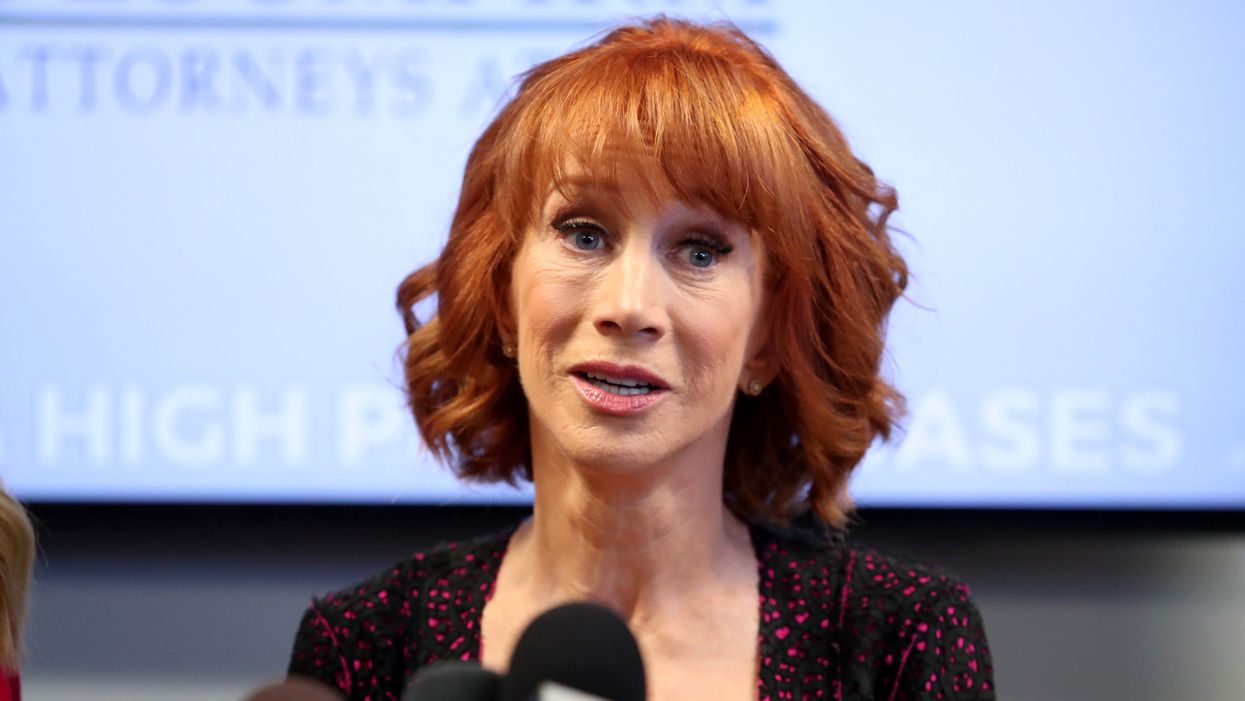 Kathy Griffin's shocking response to mainstream media attack on Catholic high school students