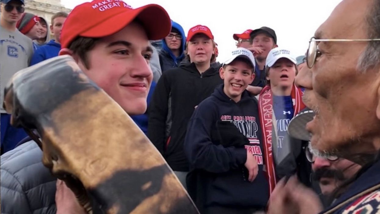 Covington student at center of controversy defends himself, schoolmates against 'outright lies'