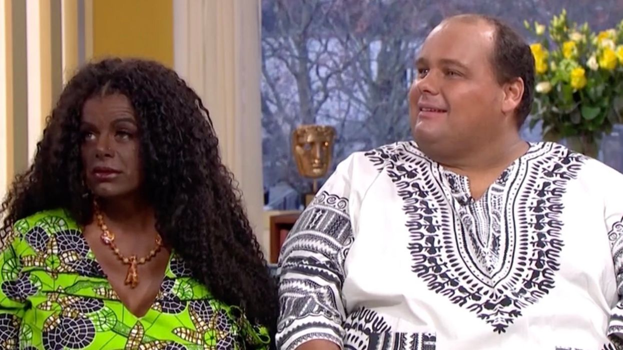 White couple who 'identify as black' say their children will be born black