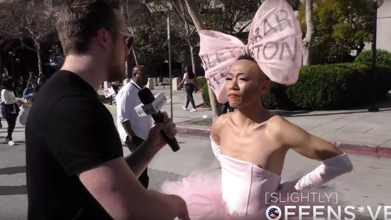 WATCH: Women's Marchers are asked why they're protesting. The answers get wild, wacky and weird.