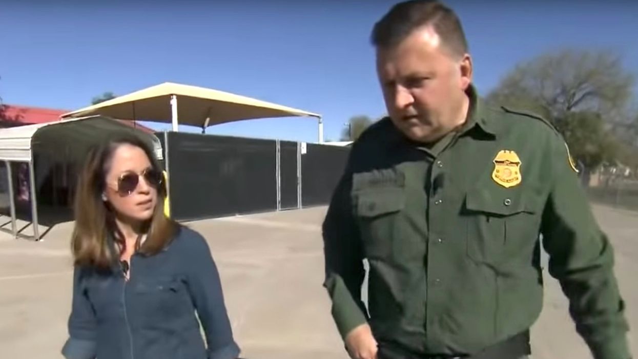 Is there a 'crisis' at the border? This Border Patrol agent's answer stunned a CBS reporter
