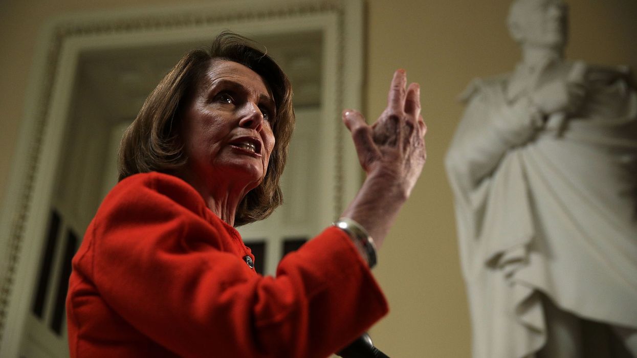 Nancy Pelosi hits Trump with a bizarre conspiracy theory after ending the government shutdown
