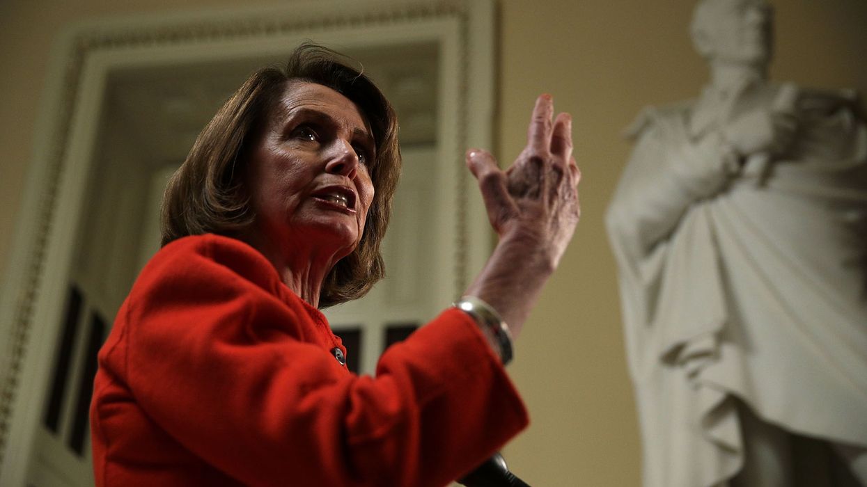 Nancy Pelosi hits Trump with a bizarre conspiracy theory after ending the government shutdown