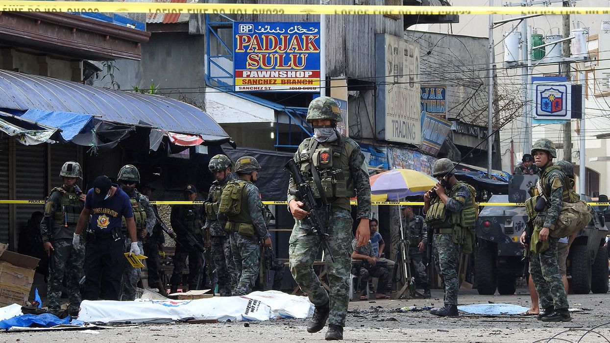Sunday bombing at Philippines Catholic church kills 20, wounds dozens