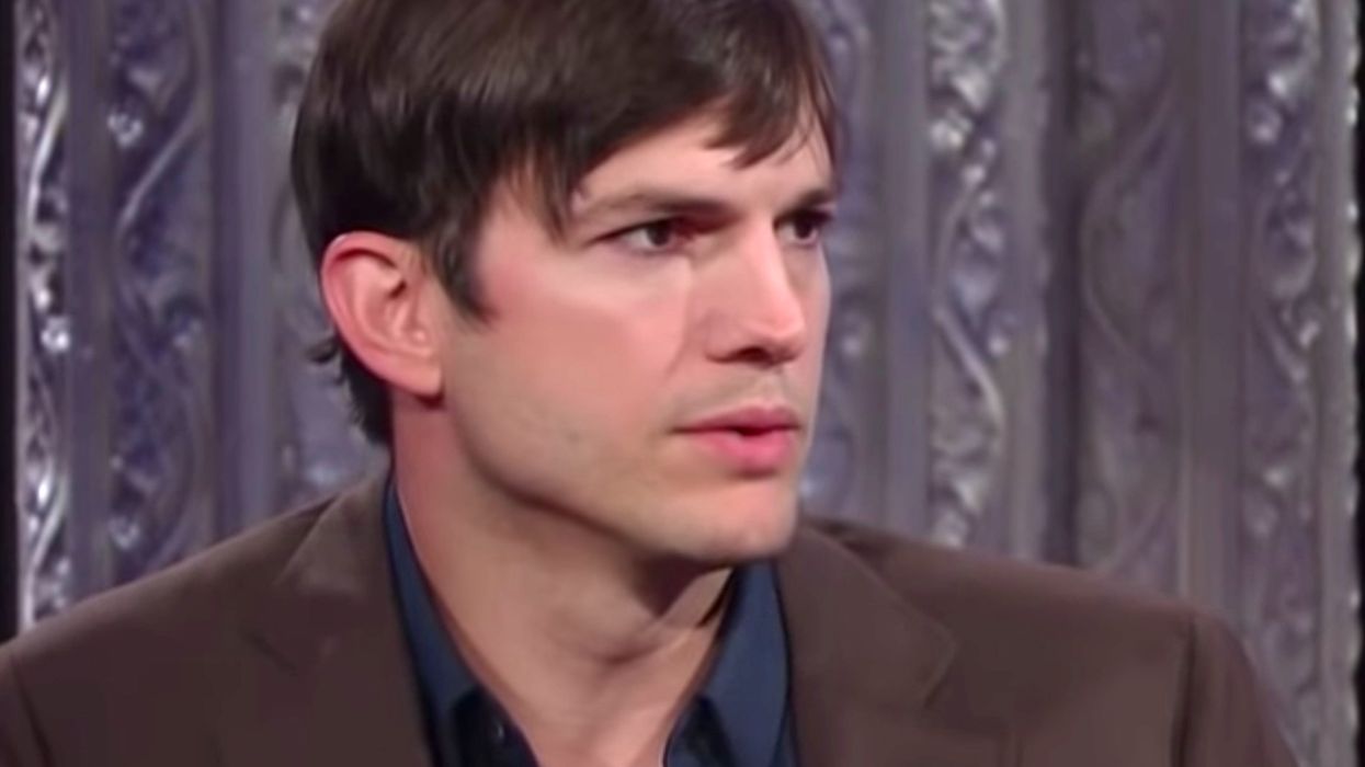Ashton Kutcher posted a powerful video about abortion, and it's going viral