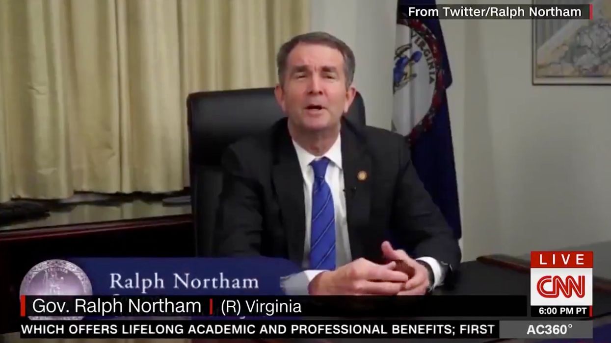 CNN labels Dem Gov. Ralph Northam a 'Republican' during segment on blackface-KKK controversy