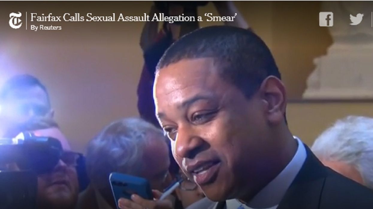 Embattled Gov. Northam's team accused of leaking sexual assault allegation against Fairfax