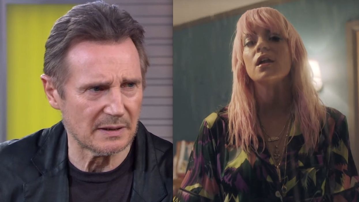 Pop star dedicates her song 'F*** You' to actor Liam Neeson over his racially charged confession