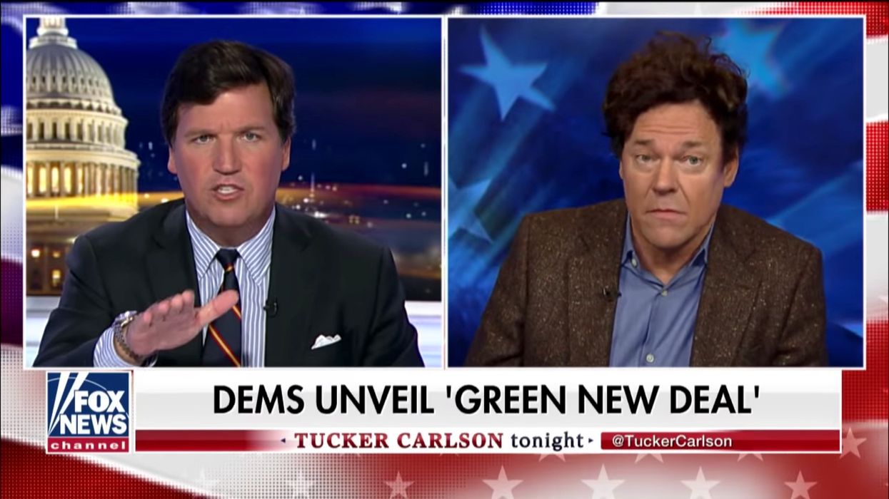 Ocasio-Cortez adviser lies to Tucker Carlson about 'Green New Deal.' Now, he's walking back his claims.