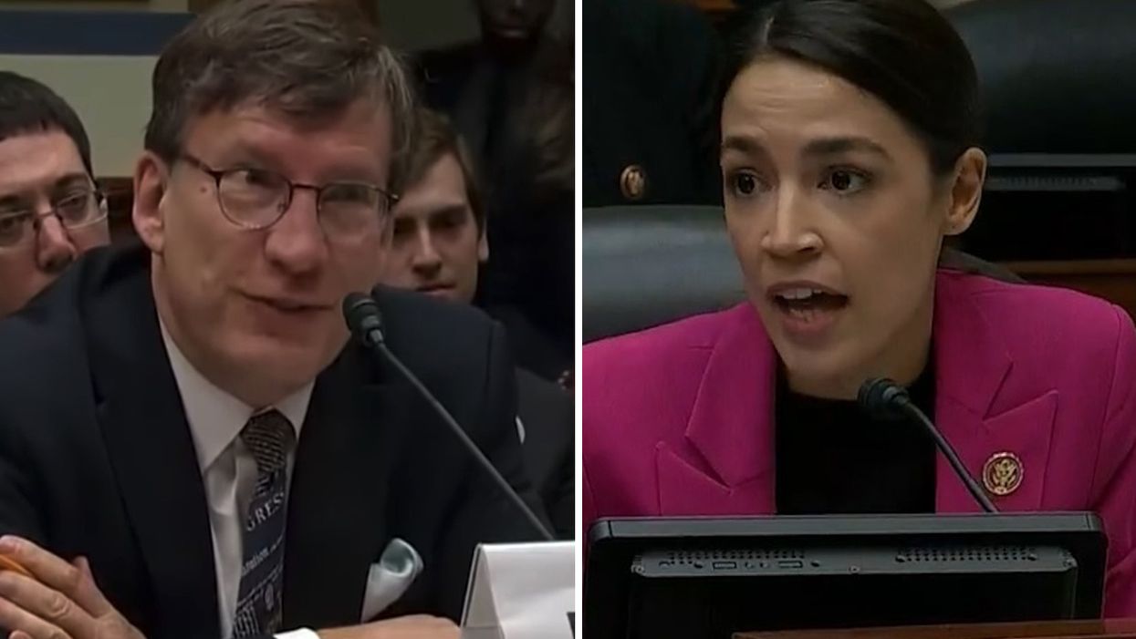 Video of Ocasio-Cortez's 'sensational' hearing goes insanely viral. But here's what the video left out.