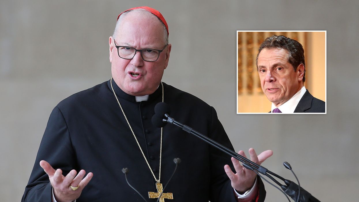 Cardinal Dolan fires back at Andrew Cuomo for callously criticizing the Catholic Church on abortion