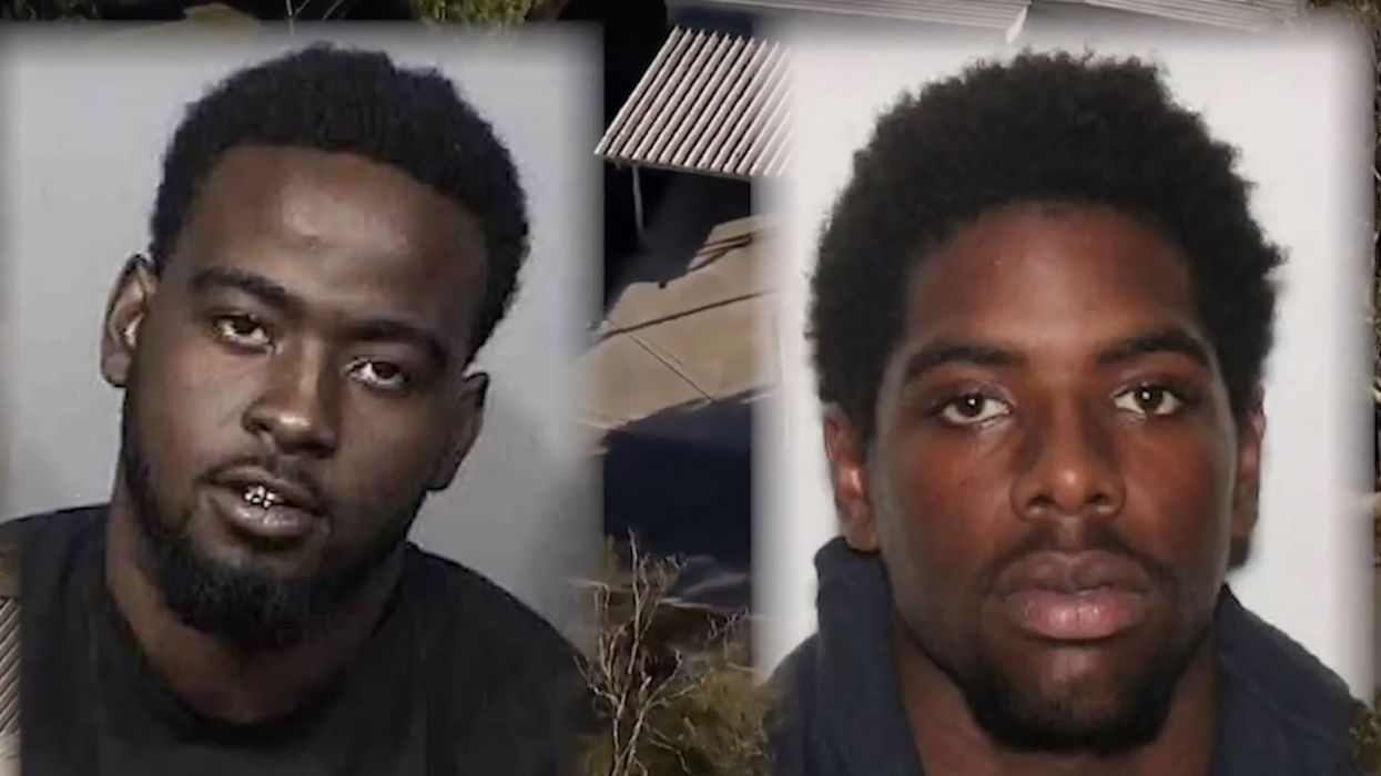 Armed home invaders get what's coming to them when son allegedly sees mother held at gunpoint