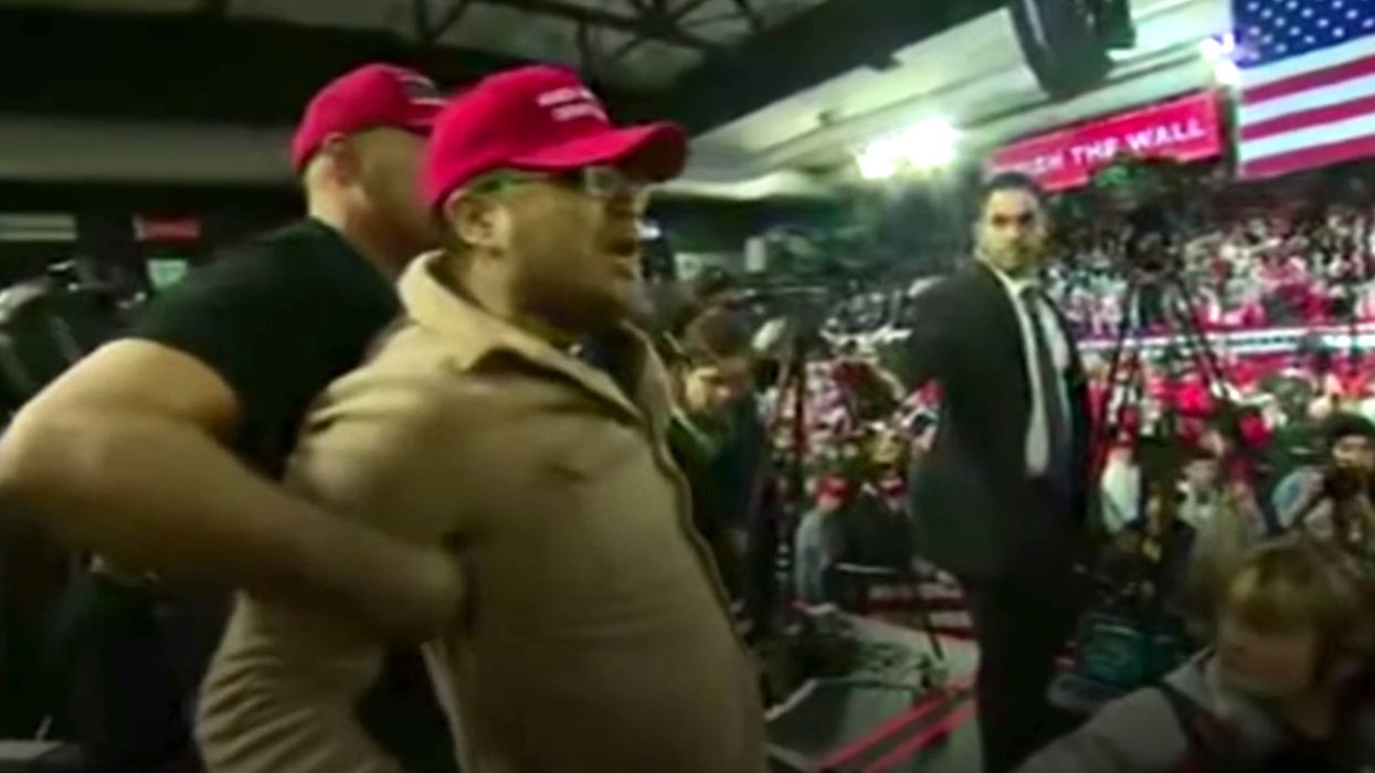 BBC says their cameraman was assaulted at Trump rally — here's what the video shows